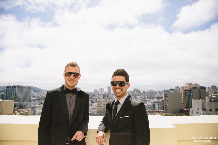 Geoff and Michael, Clift Hotel San Francisco Wedding