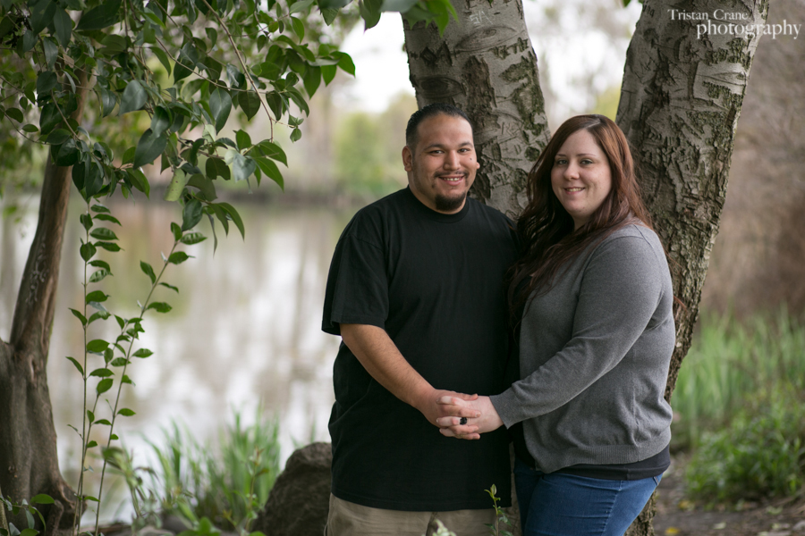 Couple’s portraits in Stockton