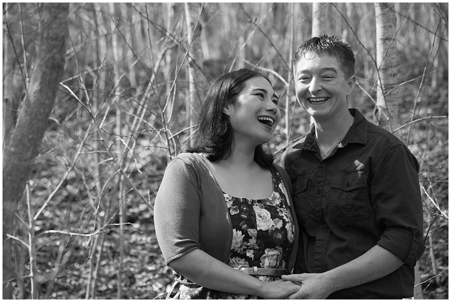 East Bay Engagement Session, Cathy and Melia